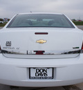 chevrolet impala 2010 white sedan lt flex fuel 6 cylinders front wheel drive automatic 76018