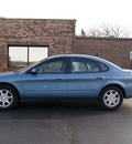 ford taurus 2007 light blue sedan sel gasoline 6 cylinders front wheel drive automatic 60098