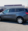 chevrolet traverse 2011 gray lt awd dvd gasoline 6 cylinders all whee drive automatic 55318