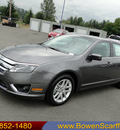 ford fusion 2012 sterling gray metal sedan sel gasoline 4 cylinders front wheel drive 6 speed automatic 98032