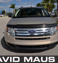 ford edge 2007 gold suv gasoline 6 cylinders front wheel drive automatic 32771
