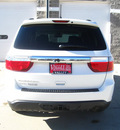 dodge durango 2012 white suv sxt gasoline 6 cylinders all whee drive automatic 80301