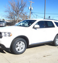 dodge durango 2012 white suv sxt gasoline 6 cylinders all whee drive automatic 80301