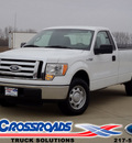 ford f 150 2010 white xl gasoline 8 cylinders 2 wheel drive automatic 62708