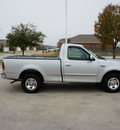 ford f 150 2002 silver pickup truck xl gasoline 6 cylinders rear wheel drive 5 speed manual 76108