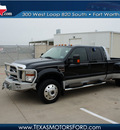 ford f 450 super duty 2008 black lariat diesel 8 cylinders 4 wheel drive automatic 76108