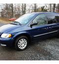chrysler town and country 2002 blue van lxi gasoline 6 cylinders front wheel drive automatic with overdrive 08902