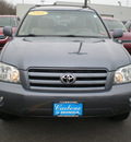 toyota highlander 2005 blue suv gasoline 6 cylinders all whee drive automatic with overdrive 13502