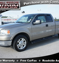 ford f 150 2004 beige pickup truck lariat gasoline 8 cylinders rear wheel drive automatic 77388