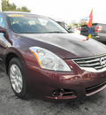 nissan altima 2010 burgundy sedan 2 5 s gasoline 4 cylinders front wheel drive automatic 34474