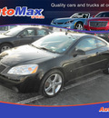 pontiac g6 2006 black coupe gtp gasoline 6 cylinders front wheel drive automatic 34474