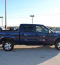 ford f 150 2010 blue xlt gasoline 8 cylinders 2 wheel drive automatic 76087