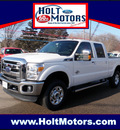 ford f 350 super duty 2012 white lariat biodiesel 8 cylinders 4 wheel drive automatic 55321