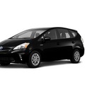 toyota prius v 2012 black wagon two hybrid 4 cylinders front wheel drive not specified 55448