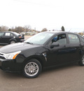 ford focus 2008 black sedan se gasoline 4 cylinders front wheel drive automatic 80911