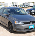 volkswagen jetta 2011 gray sedan se gasoline 5 cylinders automatic 77037