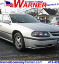 chevrolet impala 2002 silver sedan ls gasoline 6 cylinders front wheel drive automatic 45840