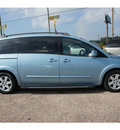 nissan quest 2004 lt  blue van 3 5 s gasoline 6 cylinders front wheel drive automatic with overdrive 77037