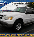 ford explorer sport trac 2002 white suv value gasoline 6 cylinders rear wheel drive automatic 32401