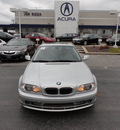 bmw 330ci 2002 silver coupe gasoline 6 cylinders rear wheel drive automatic with overdrive 60462