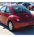 volkswagen beetle 2010 red hatchback s gasoline 5 cylinders front wheel drive automatic 77037