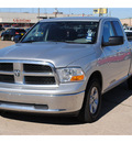 dodge ram pickup 1500 2010 silver pickup truck slt flex fuel 8 cylinders 2 wheel drive automatic with overdrive 77037