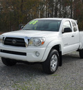 toyota tacoma 2008 white prerunner v6 gasoline 6 cylinders 2 wheel drive 6 speed manual 27569