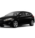 ford focus 2012 black hatchback titanium gasoline 4 cylinders front wheel drive not specified 46168