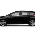 ford focus 2012 black hatchback titanium gasoline 4 cylinders front wheel drive not specified 46168