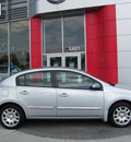 nissan sentra 2010 silver sedan gasoline 4 cylinders front wheel drive automatic 33884