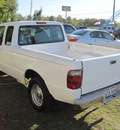 ford ranger 2002 white pickup truck super gasoline 4 cylinders rear wheel drive 5 speed with overdrive 77379