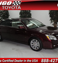 toyota avalon 2005 dk  red sedan limited gasoline 6 cylinders front wheel drive automatic 91731