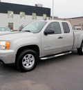 gmc sierra 1500 2007 pewter pickup truck ext sle z71 4x4 gasoline 8 cylinders 4 wheel drive automatic 55124