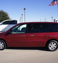 mercury monterey 2005 red van convenience gasoline 6 cylinders front wheel drive automatic 76018