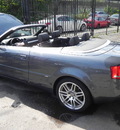 audi a4 2009 gray convertable gasoline 6 cylinders 2 wheel drive automatic 07513