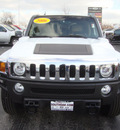 hummer h3 2006 white suv gasoline 5 cylinders 4 wheel drive automatic 60443