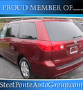 toyota sienna 2010 red van gasoline 6 cylinders front wheel drive automatic 13350