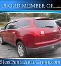 chevrolet traverse 2011 red gasoline 6 cylinders all whee drive automatic 13350