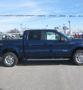 ford f 150 2011 dk  blue lariat gasoline 6 cylinders 4 wheel drive 6 speed automatic 62863