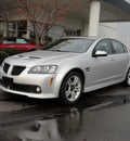 pontiac g8 2009 lt  gray sedan gasoline 6 cylinders rear wheel drive automatic 45036