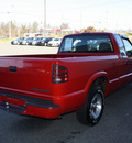 chevrolet s 10 1999 red pickup truck ls gasoline 4 cylinders rear wheel drive automatic 27215