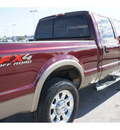 ford f 250 super duty 2006 dk  red lariat diesel 8 cylinders 4 wheel drive automatic 77388