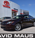 scion tc 2008 dark red hatchback gasoline 4 cylinders front wheel drive automatic 32771