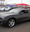 chevrolet camaro 2010 gray coupe lt gasoline 6 cylinders rear wheel drive standard 79925