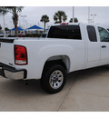 gmc sierra 1500 2007 white pickup truck sle1 gasoline 8 cylinders rear wheel drive automatic with overdrive 77065