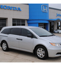 honda odyssey 2011 silver van lx gasoline 6 cylinders front wheel drive automatic with overdrive 77065