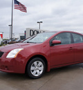 nissan sentra 2009 dk  red sedan gasoline 4 cylinders front wheel drive automatic with overdrive 76018