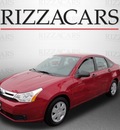 ford focus 2010 red sedan s gasoline 4 cylinders front wheel drive automatic with overdrive 60546