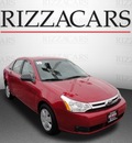 ford focus 2010 red sedan s gasoline 4 cylinders front wheel drive automatic with overdrive 60546