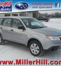 subaru forester 2009 silver suv 2 5 x gasoline 4 cylinders all whee drive 5 speed manual 55811
